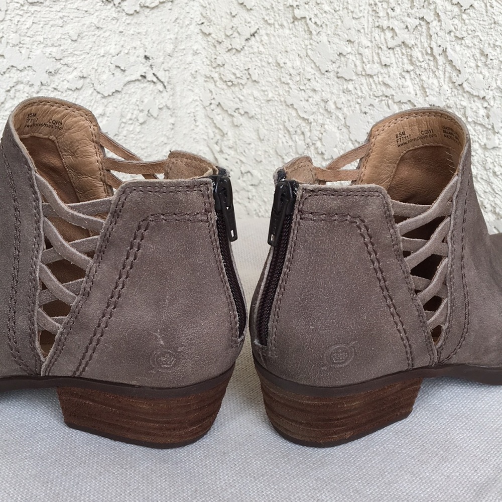 Born Leather Suede Waterville Boots 8.5 - Picture 12 of 17
